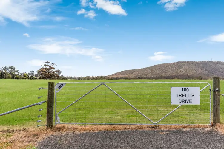 Main view of Homely land listing, 100 Trellis Drive, Heathcote VIC 3523