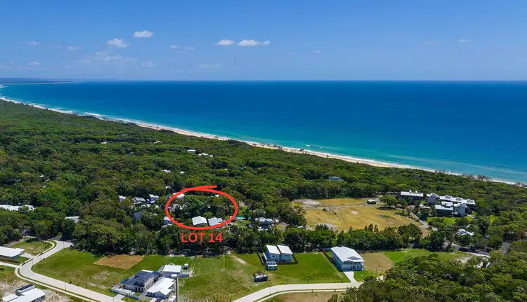 Main view of Homely land listing, LOT 14, 3-5 WYVERN ROAD, Rainbow Beach QLD 4581