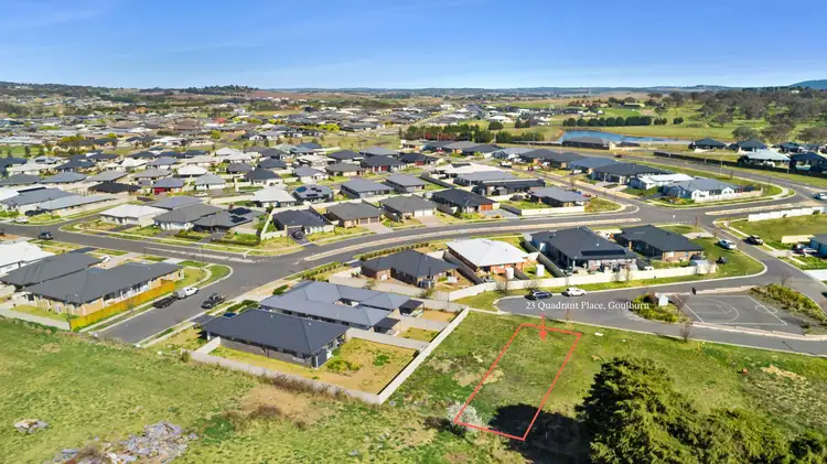 Main view of Homely land listing, 23 Quadrant Place, Goulburn NSW 2580