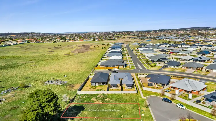 Third view of Homely land listing, 23 Quadrant Place, Goulburn NSW 2580