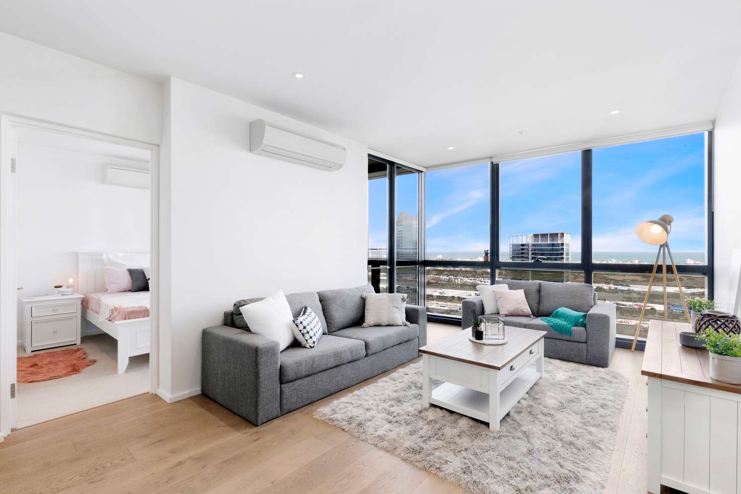 Main view of Homely apartment listing, 2803N/889-897 Collins Street, Docklands VIC 3008