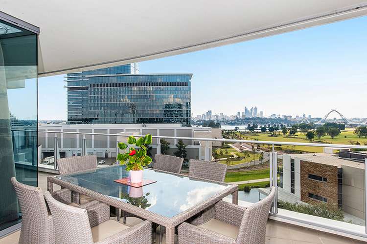 Second view of Homely apartment listing, 603/21 Bow River, Burswood WA 6100