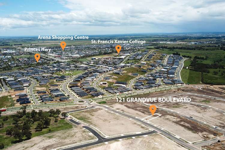 Second view of Homely residentialLand listing, LOT 1206/121 Grandvue Boulevard, Officer VIC 3809