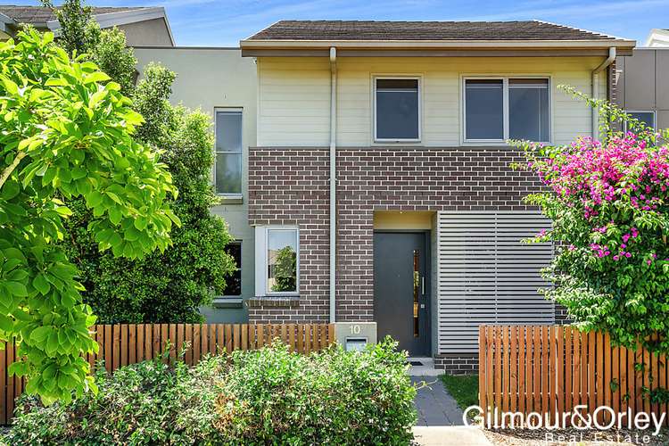 Main view of Homely townhouse listing, 10 Freshwater Road, Rouse Hill NSW 2155
