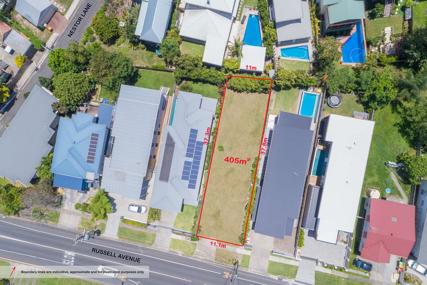 Main view of Homely residentialLand listing, 41 Russell Avenue, Norman Park QLD 4170