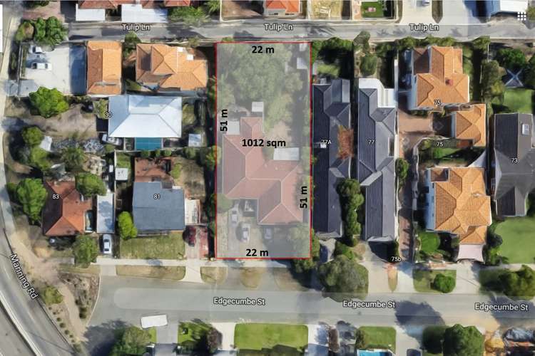 Main view of Homely house listing, 79A & 79B Edgecumbe Street, Como WA 6152