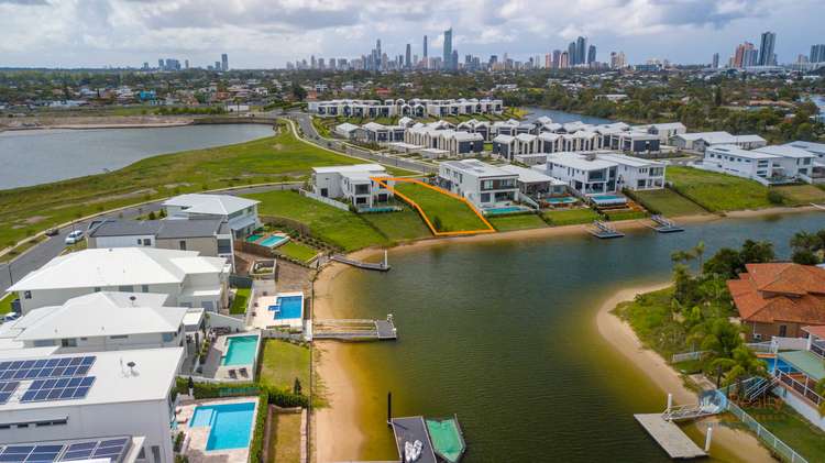 Main view of Homely residentialLand listing, 28 Lakeview Boulevard, Mermaid Waters QLD 4218