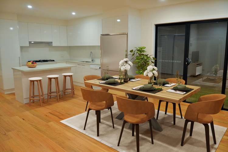 Main view of Homely townhouse listing, 1/12 Curie Av, Oak Park VIC 3046