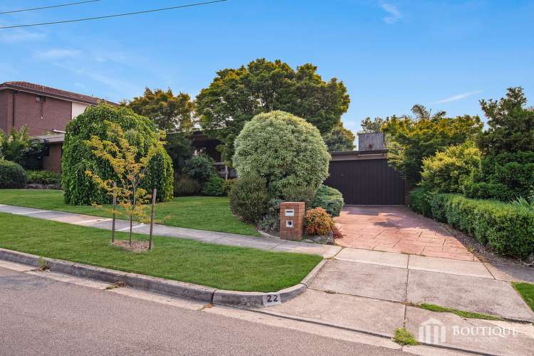 Main view of Homely house listing, 22 Outlook Drive, Dandenong North VIC 3175