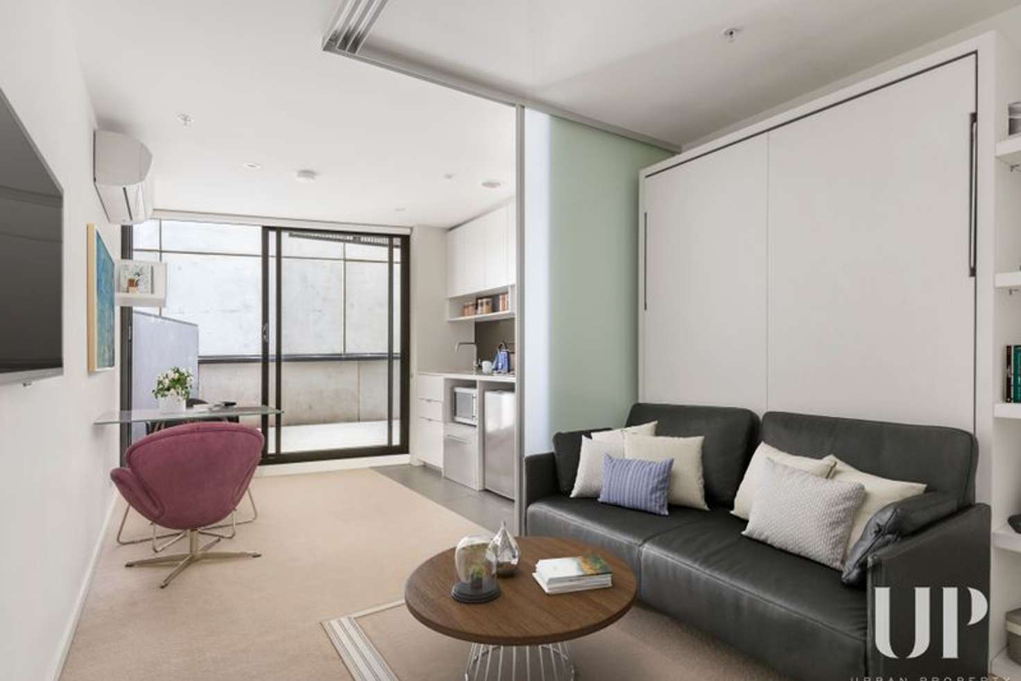 Main view of Homely apartment listing, 1203/243 Franklin Street, Melbourne VIC 3000