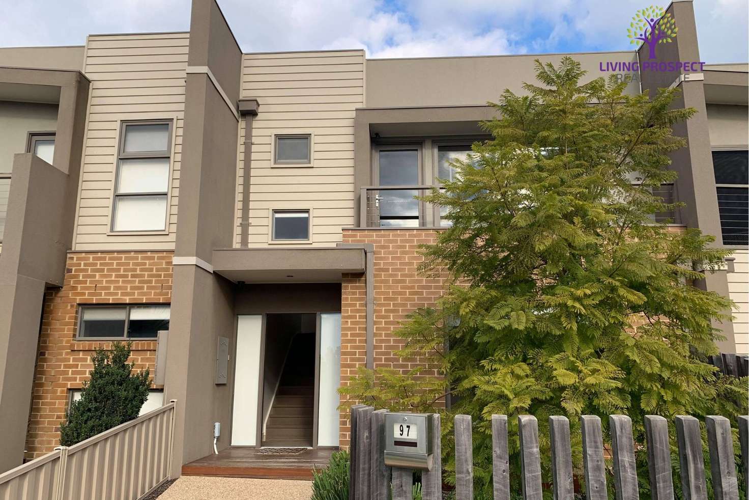 Main view of Homely townhouse listing, 97 Featherbrook Drive, Point Cook VIC 3030