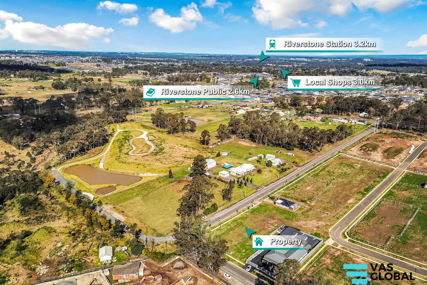 Main view of Homely residentialLand listing, Lot 117 91 JUNCTION ROAD, Riverstone NSW 2765