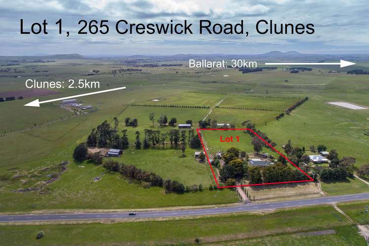 Lot 1 265 Creswick Road, Clunes VIC 3370