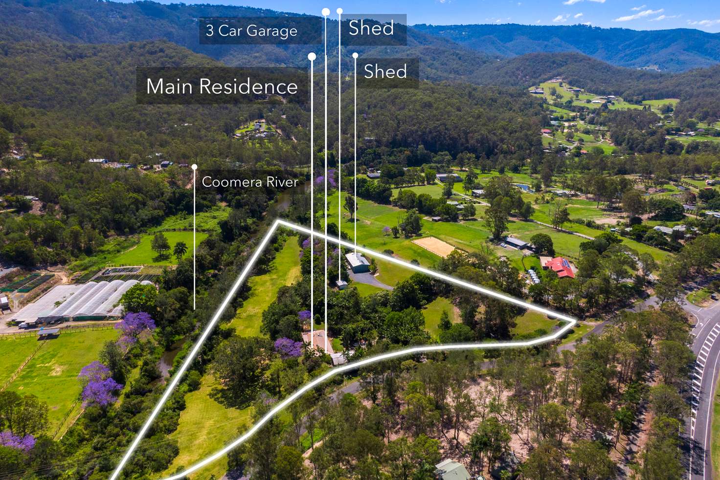 Main view of Homely acreageSemiRural listing, 16 Heritage Drive, Mount Nathan QLD 4211