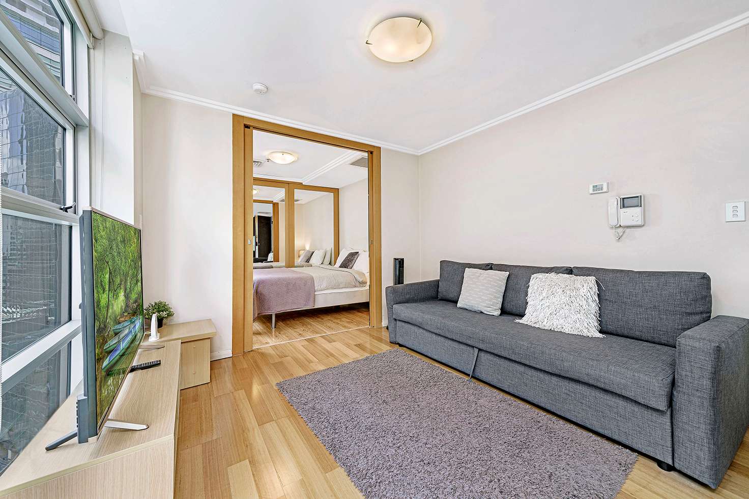 Main view of Homely apartment listing, 1003/93 Pacific Highway, North Sydney NSW 2060