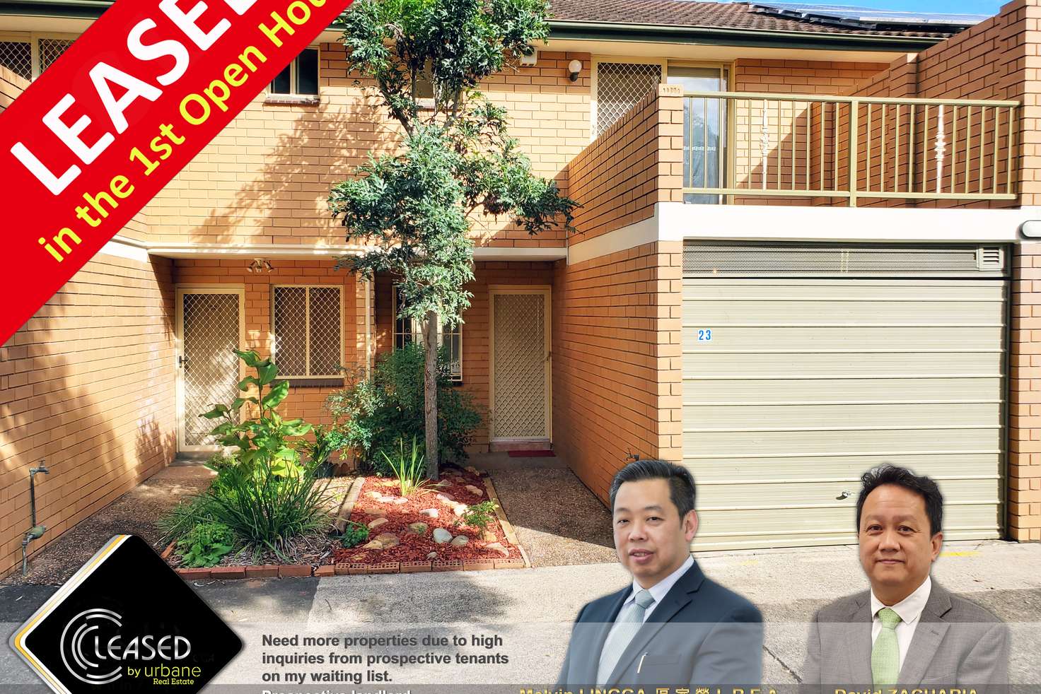 Main view of Homely townhouse listing, 23/3 Reid Avenue, Westmead NSW 2145