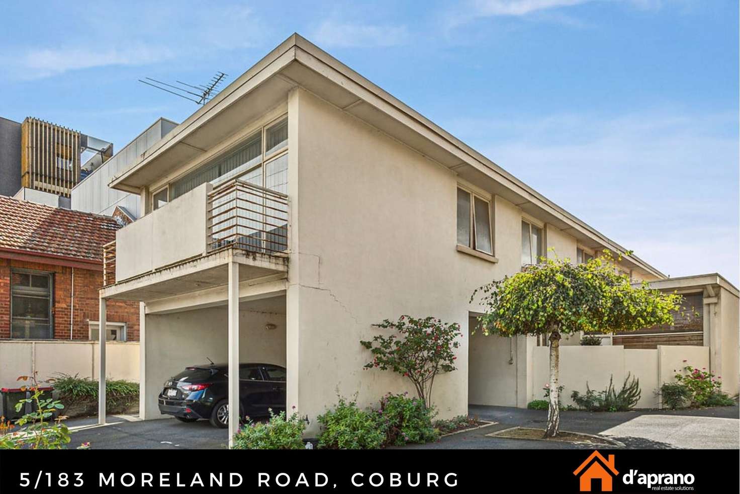 Main view of Homely apartment listing, 5/183 Moreland Road, Coburg VIC 3058