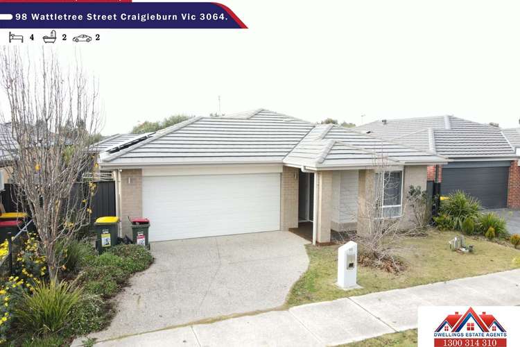 Main view of Homely house listing, 98 Wattletree Street, Craigieburn VIC 3064