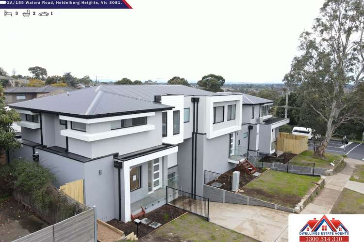 Second view of Homely townhouse listing, 2a/155 Waiora Road, Heidelberg Heights VIC 3081