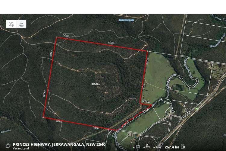 Main view of Homely residentialLand listing, LOT 1, DP 745965 Princes Highway, Jerrawangala NSW 2540