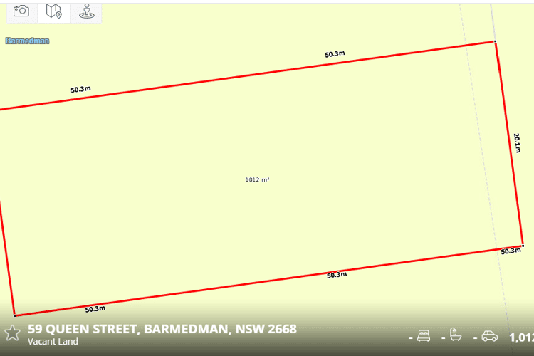 Second view of Homely residentialLand listing, 59 QUEEN STREET, Barmedman NSW 2668