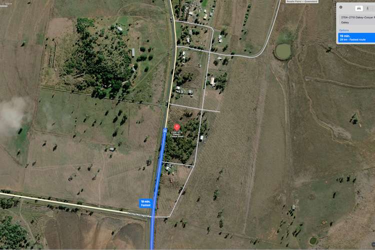 Second view of Homely residentialLand listing, LOT 93 & 94 Oakey Cooyar Road, Rosalie Plains QLD 4401