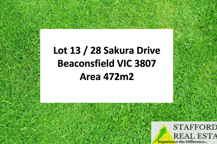 LOT 13, 28 Sakura Drive, Beaconsfield VIC 3807