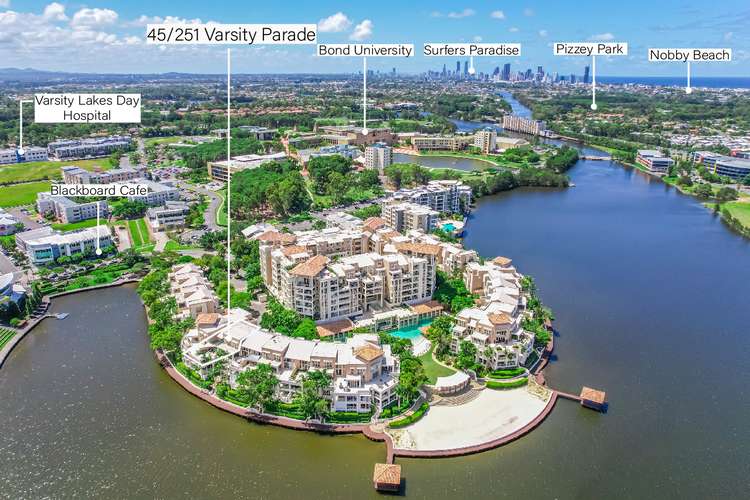 Fourth view of Homely apartment listing, 45/251 Varsity Parade, Varsity Lakes QLD 4227