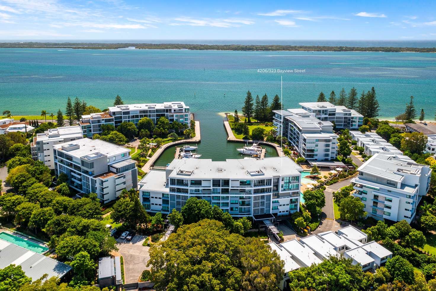 Main view of Homely apartment listing, 4206/323 Bayview Street, Hollywell QLD 4216