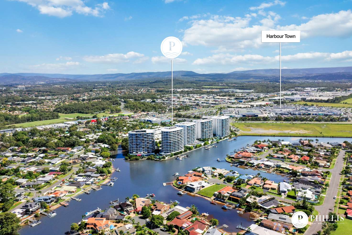 Main view of Homely unit listing, 1203/5 Harbourside Court, Biggera Waters QLD 4216