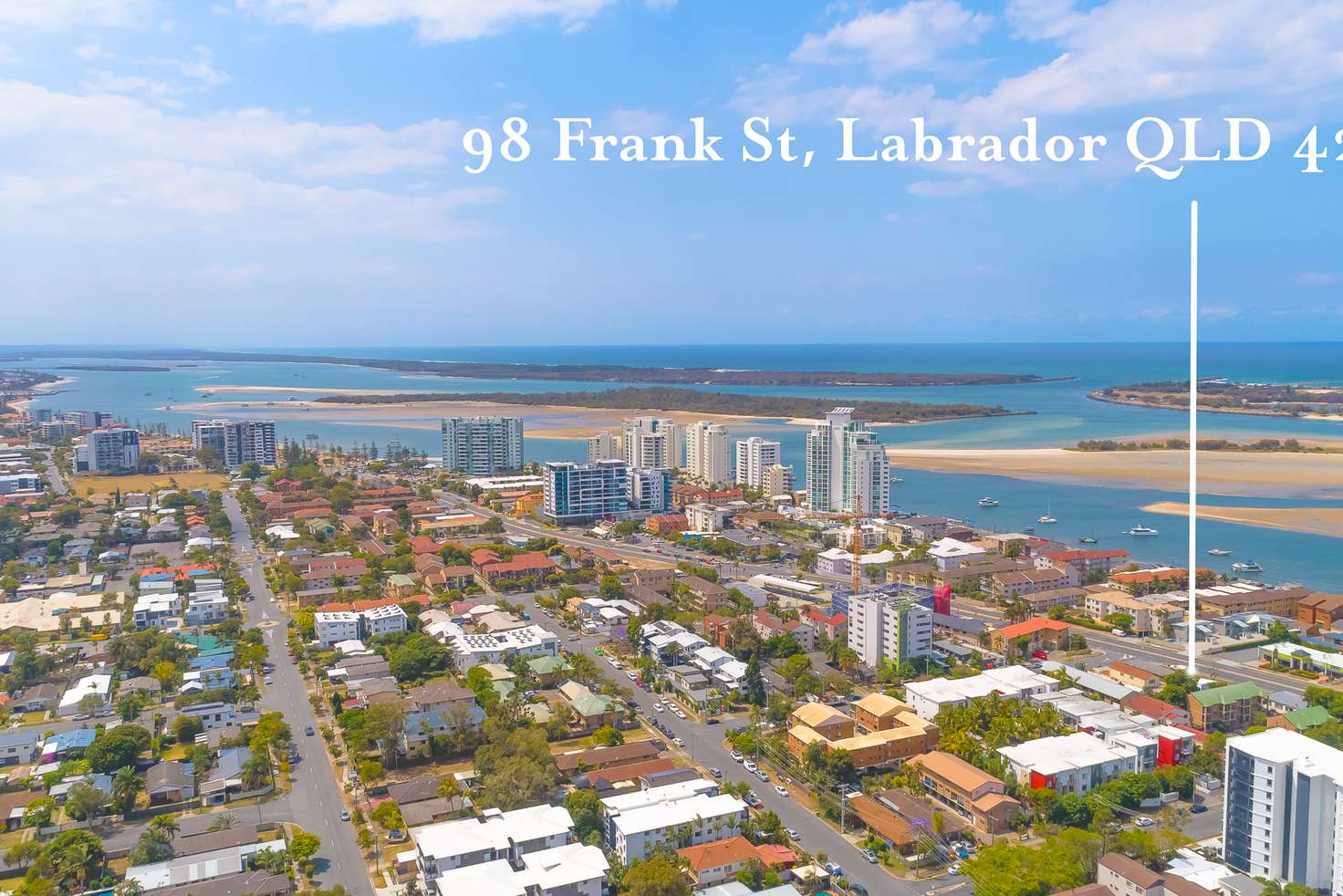 Main view of Homely residentialLand listing, 98 Frank Street, Labrador QLD 4215