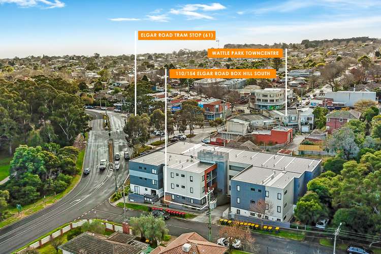 Second view of Homely apartment listing, 110/154 Elgar Road, Box Hill South VIC 3128