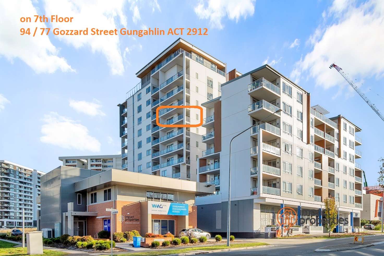 Main view of Homely apartment listing, 94/77 Gozzard Street, Gungahlin ACT 2912