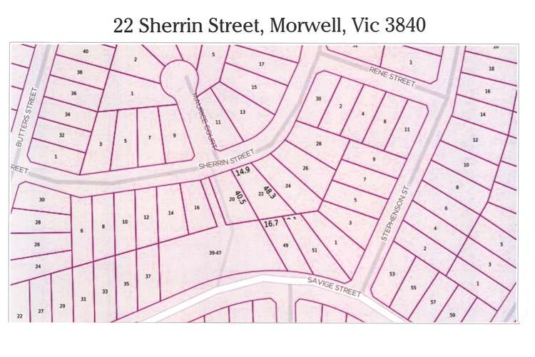 Third view of Homely residentialLand listing, 22 Sherrin Street, Morwell VIC 3840