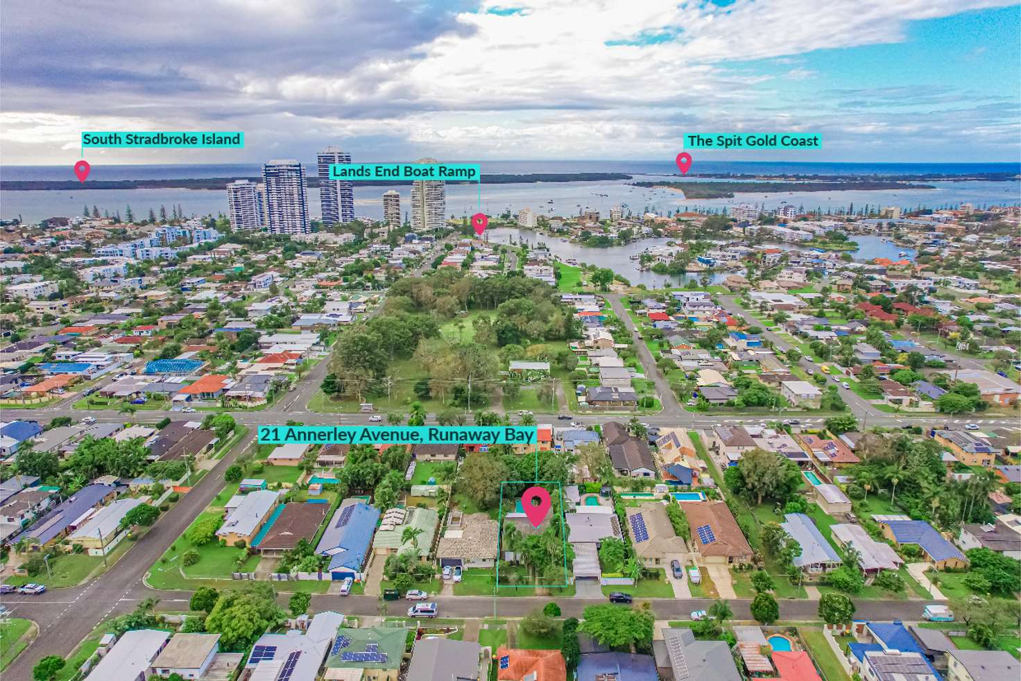 Main view of Homely house listing, 21 Annerley Avenue, Runaway Bay QLD 4216