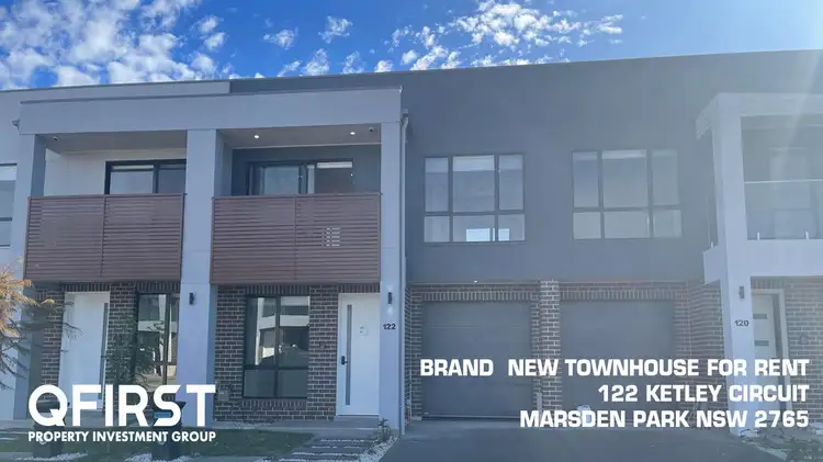 Main view of Homely townhouse listing, 122 Ketley Circuite, Marsden Park NSW 2765