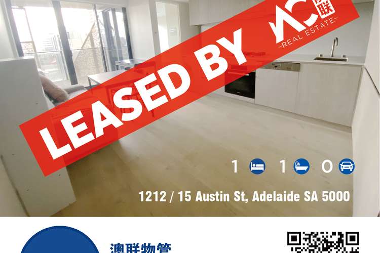 Main view of Homely apartment listing, 1212/15 Austin Street, Adelaide SA 5000