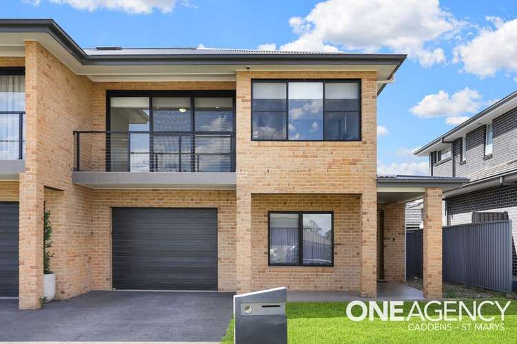 Main view of Homely semiDetached listing, 1 Raintree Street, Claremont Meadows NSW 2747