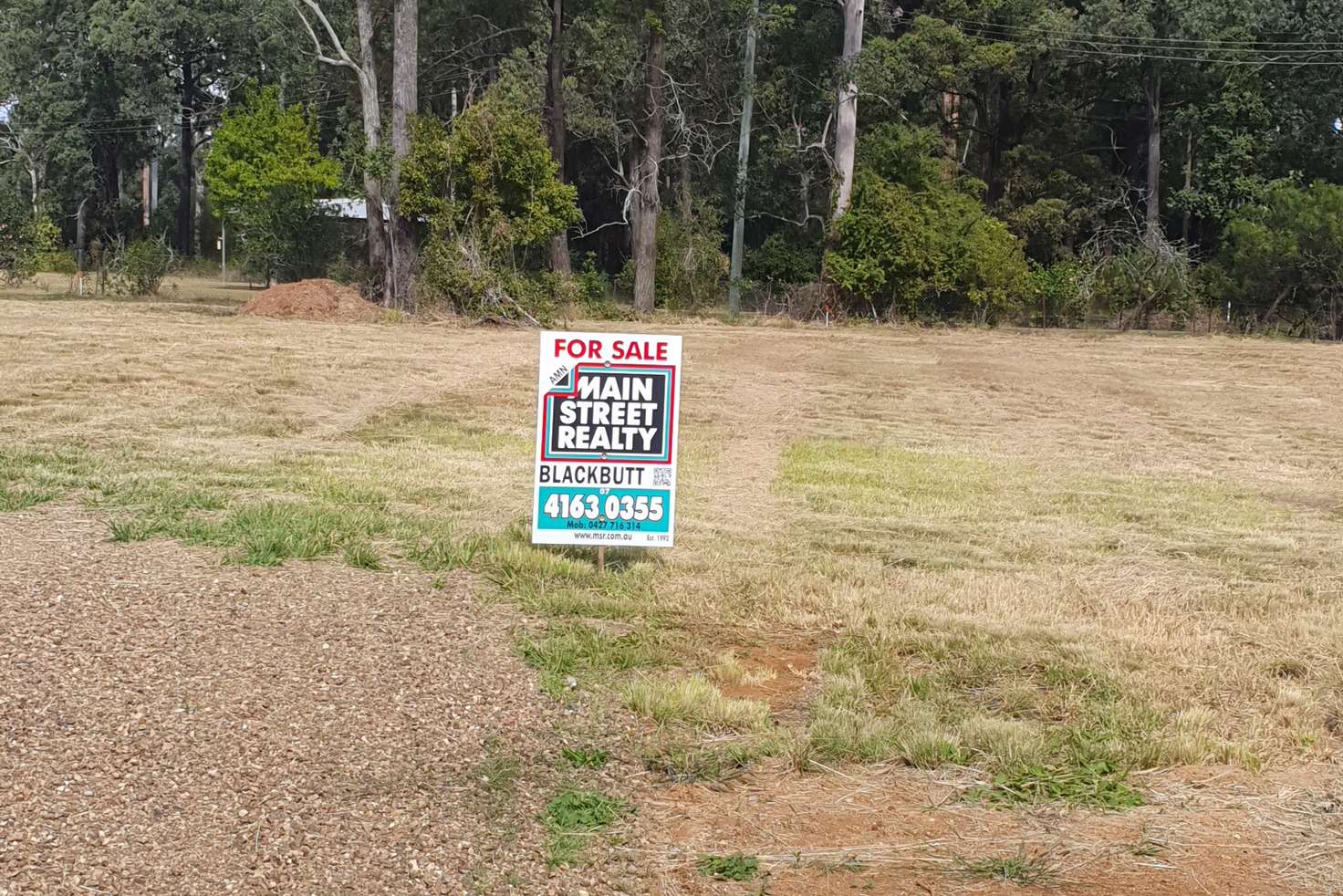 Main view of Homely residentialLand listing, Lot 4 BLACKBUTT STREET, Blackbutt QLD 4314