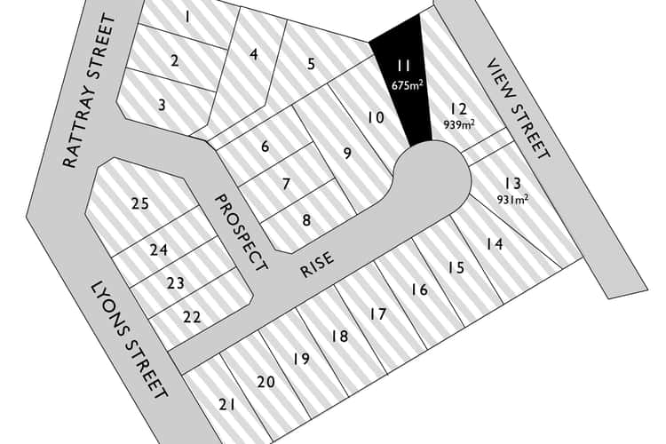 Main view of Homely residentialLand listing, LOT 11 Prospect Rise, Yea VIC 3717