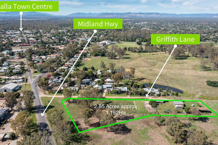 Main view of Homely residentialLand listing, Lot 1 Griffiths Lane, Benalla VIC 3672