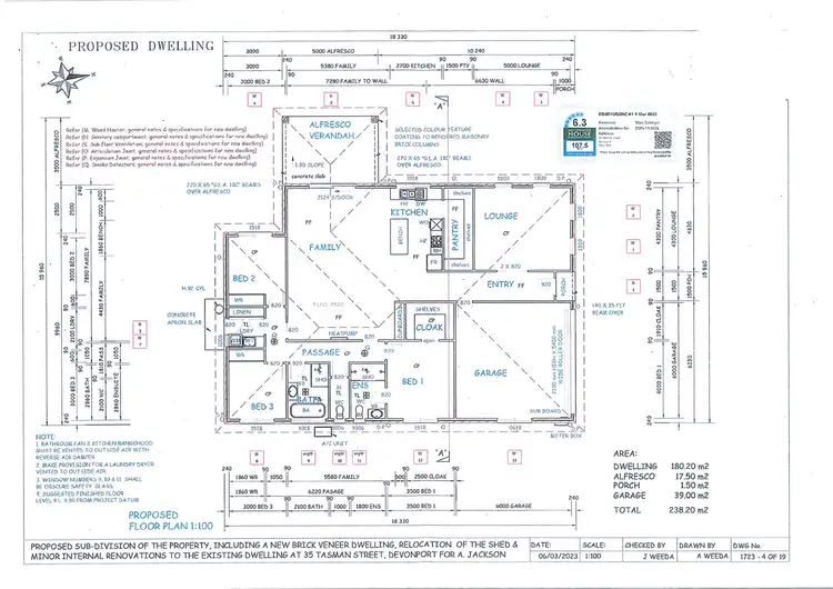 Main view of Homely land listing, 35A Tasman Street, Devonport TAS 7310