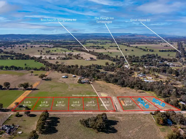 Second view of Homely land listing, Lots 3-9/36 Pryse Road, Tarrawingee VIC 3678