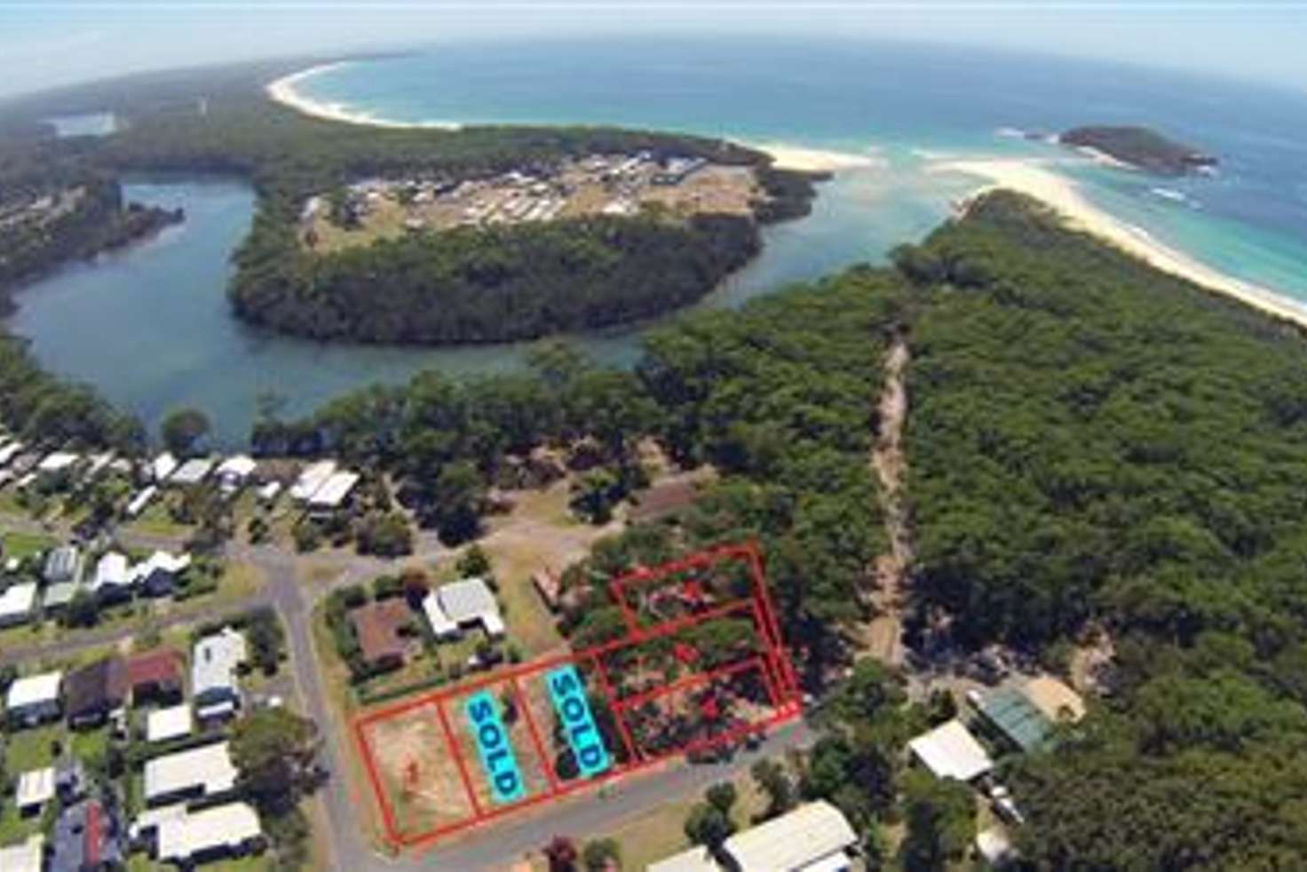 Main view of Homely residentialLand listing, Lot 4 Beach Street, Lake Tabourie NSW 2539