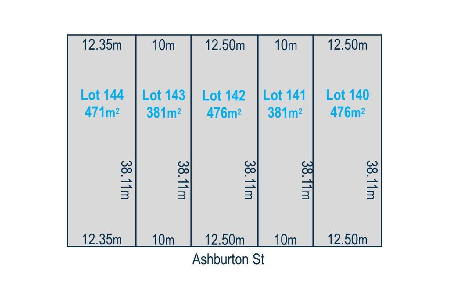 Main view of Homely residentialLand listing, Lt 140-144 Ashburton Street, Blair Athol SA 5084