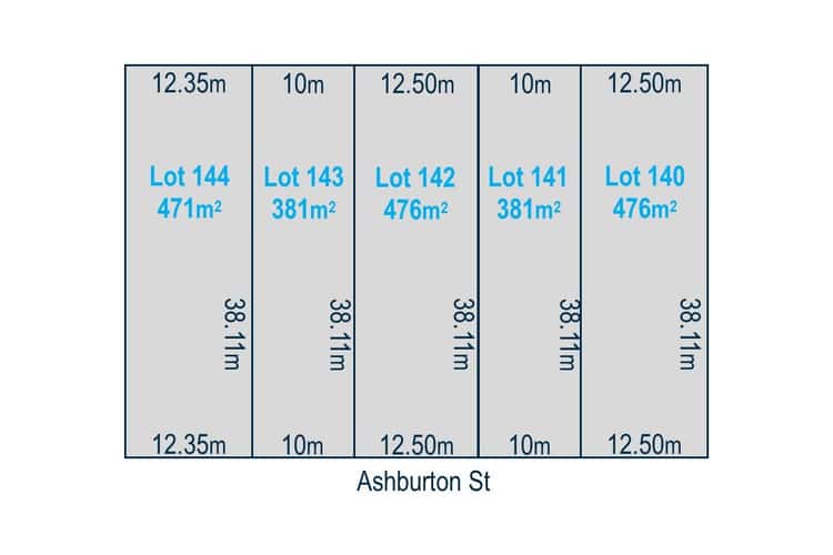 Main view of Homely residentialLand listing, Lt 140-144 Ashburton Street, Blair Athol SA 5084