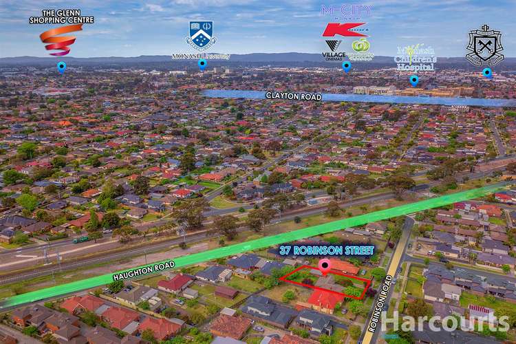 Third view of Homely house listing, 37 Robinson Street, Clayton VIC 3168