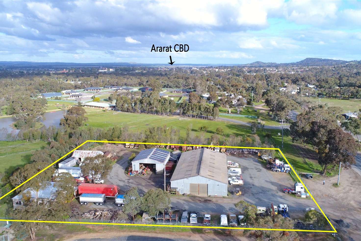 Main view of Homely warehouse listing, 244 Western Hwy, Ararat VIC 3377