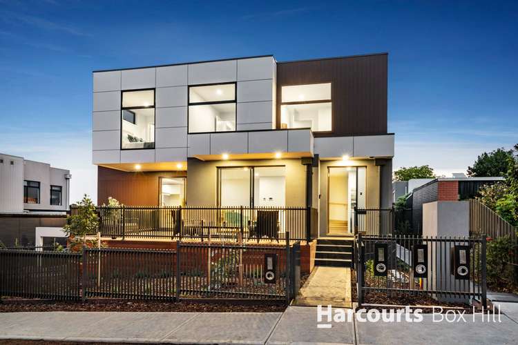 Main view of Homely townhouse listing, 1-2/2 Lord Street, Doncaster East VIC 3109