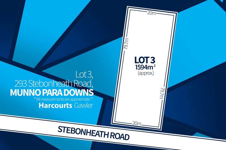 Main view of Homely residentialLand listing, Lot 3 Stebonheath Road, Munno Para Downs SA 5115